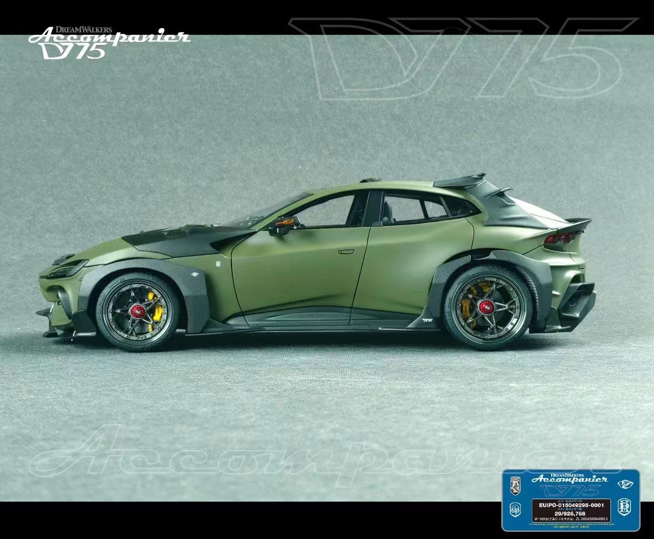 Dream Walkers 1/18 Ferrari Porsangue modified car model collection ornaments