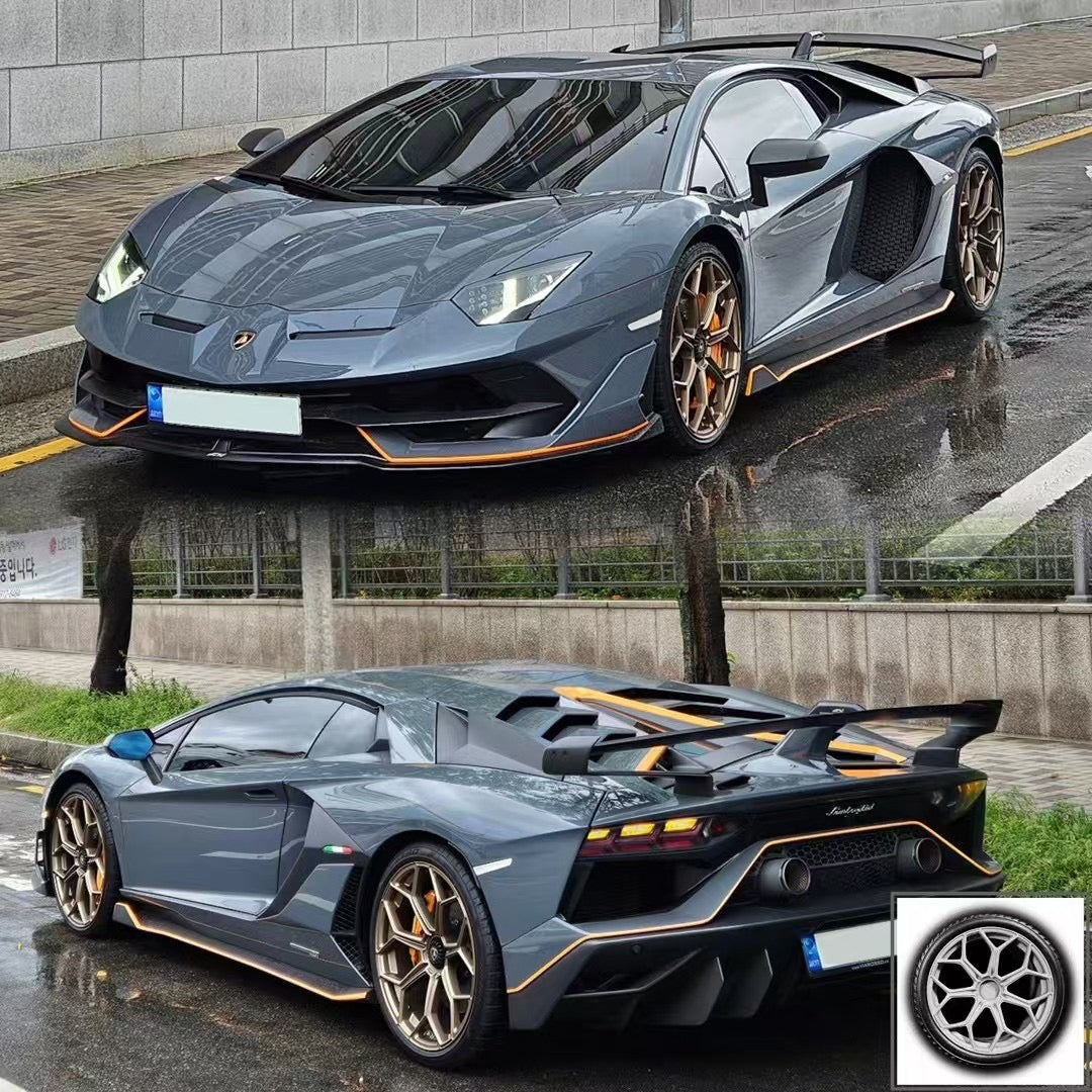 DM 1/18 Lamborghini SVJ supercar limited edition simulation car model ornament