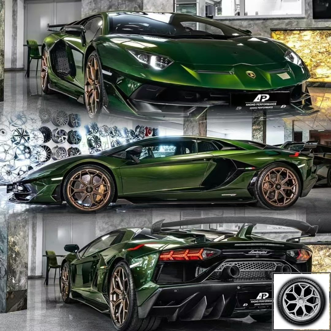 DM 1/18 Lamborghini SVJ supercar limited edition simulation car model ornament