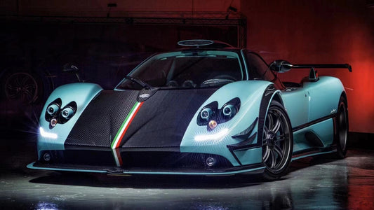 pre-sell HH Model 1/18 Pagani Zonda hardtop supercar limited edition simulation car model ornament gift