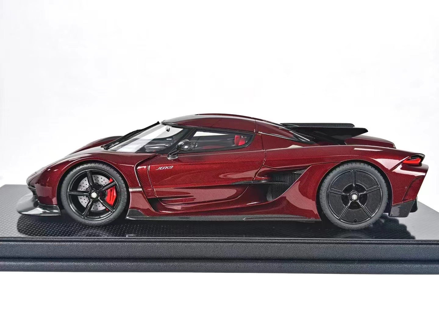 Frontiart 1/18 Koenigsegg Jesko Absolute Edition Carbon Black Simulation Car Model