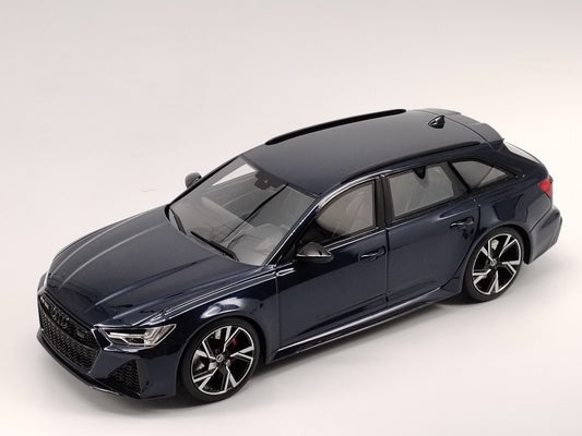 TOPSPEED 1/18 Audi AUDI RS6 AVANT Simulation Car Model Ornaments Closed
