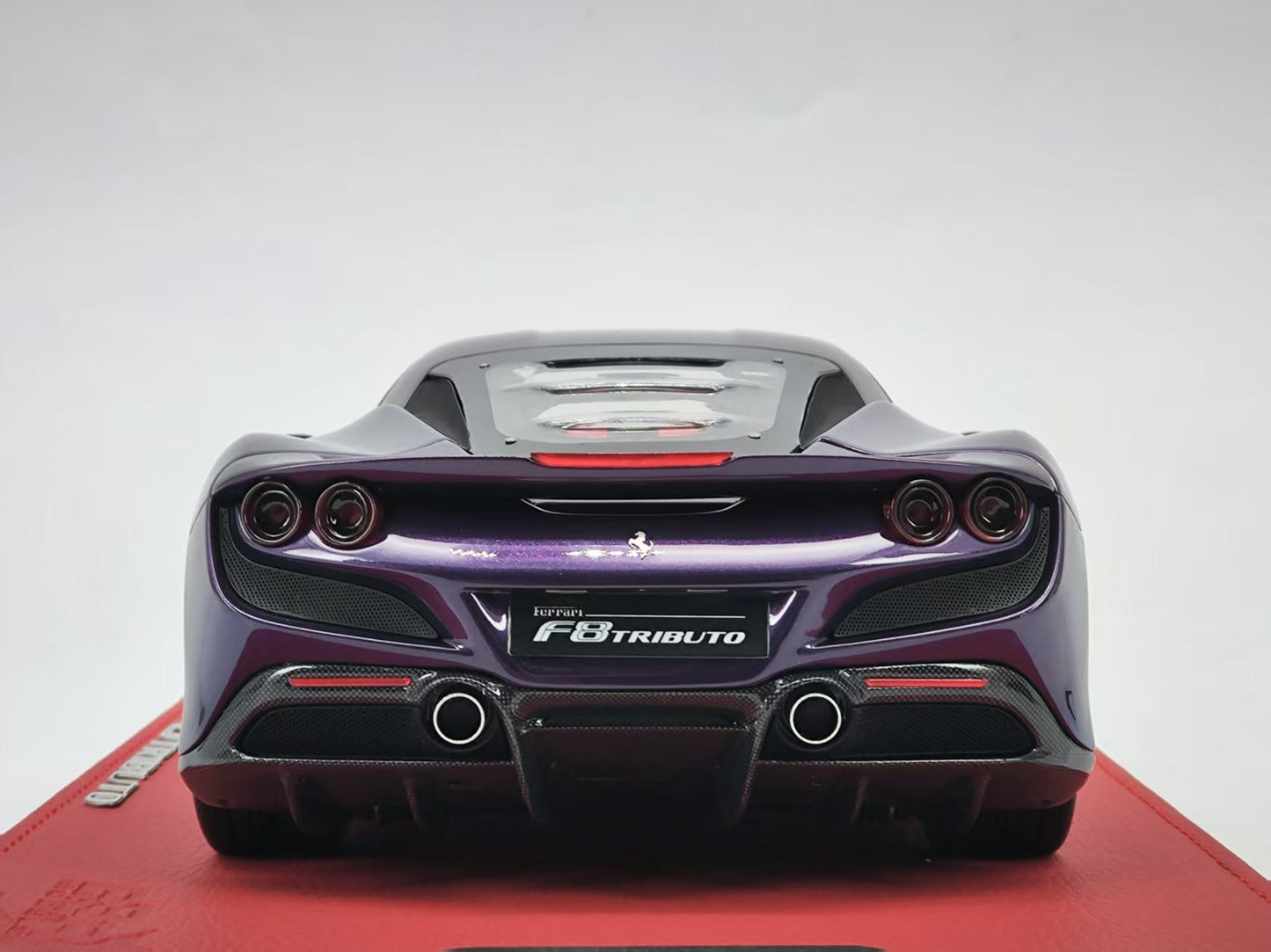 BBR 1/18 Ferrari F8 Hong Kong Purple Limited Edition Car Model