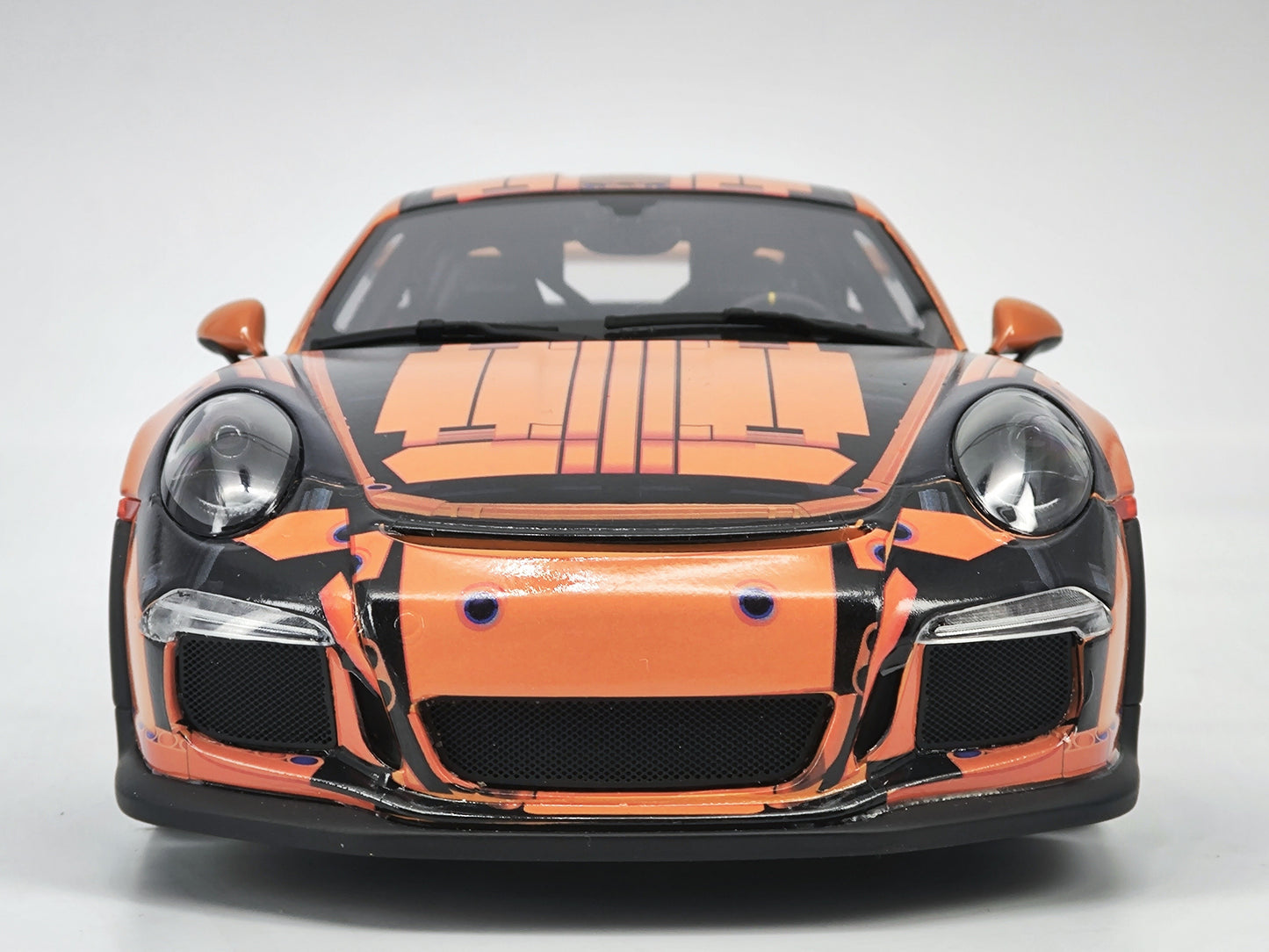 GT Spirit 1/18 Porsche 911 GT3RS Building Blocks Painted Simulation Car Model