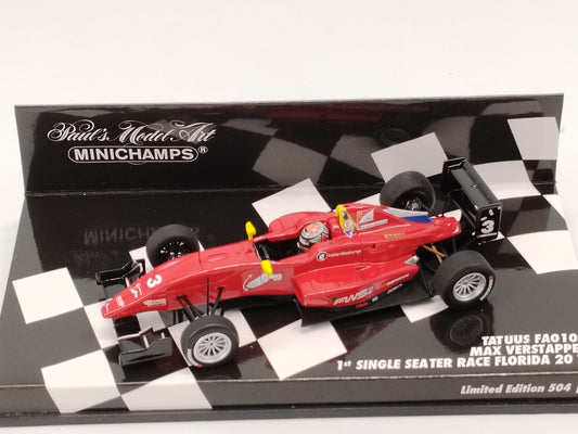 MINICHAMPS 1/43 TATUUS FA010B - RACE FLORIDA Red Alloy Model Car