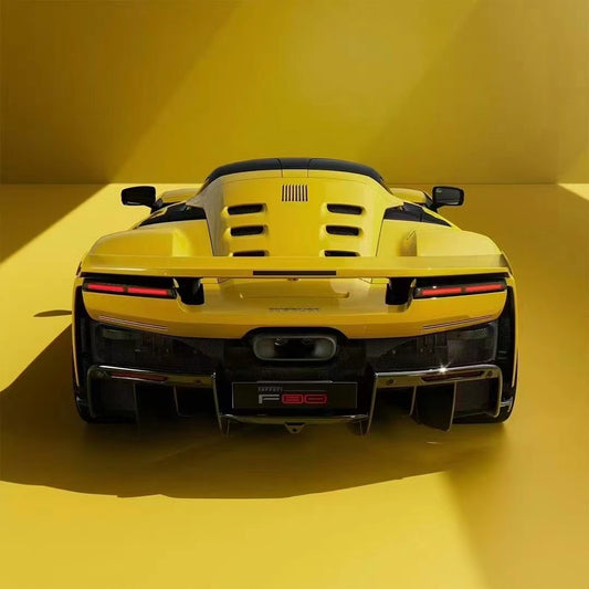 pre-sell BBR 1/18 Ferrari F80 metallic yellow limited edition car model ornament collection