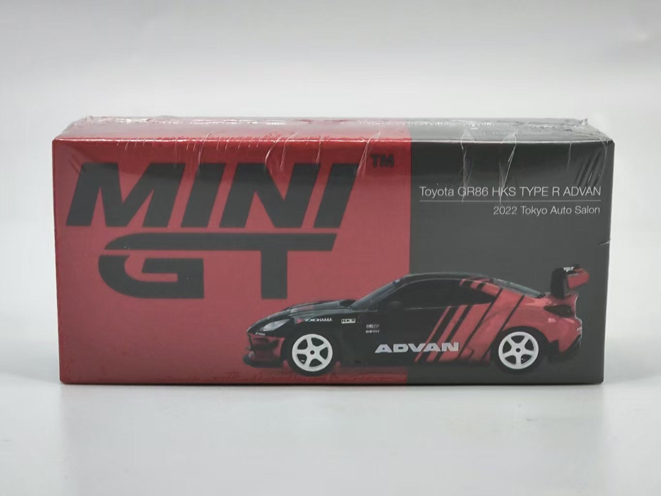 MINIGT 1/64 Toyota GR86 HKS Alloy Car Model MGT00956