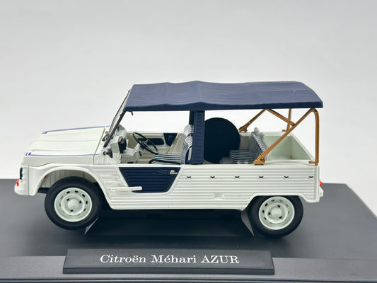 Norev 1/18 Citroën Mehari 1983 Azur White Car Model Ornaments