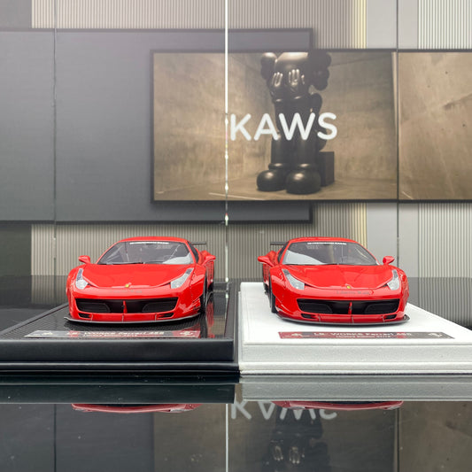 BBA CAR MODEL 1/18 Ferrari 458 GT simulation car model ornaments