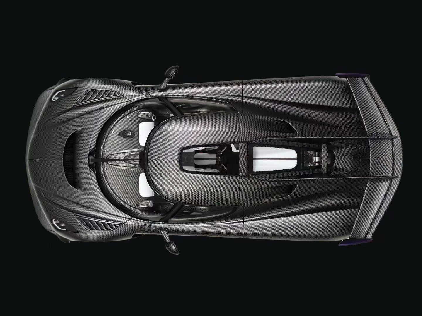 Frontiart 1/18 Koenigsegg Jesko Bare Carbon Model