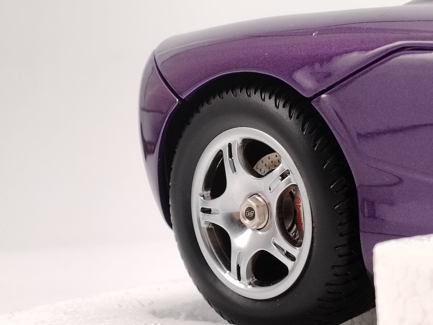 LCD 1/18 McLaren F1 XP5 Pearl Purple All-Opening Alloy Car Model