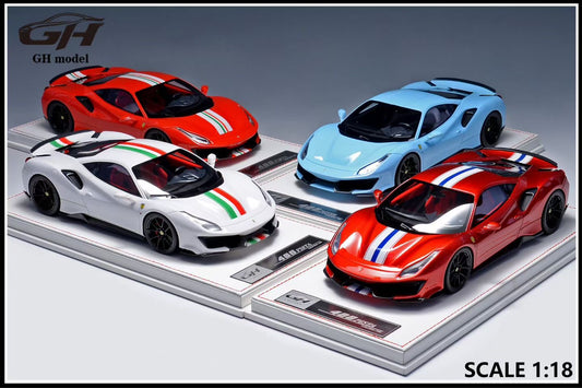 GH Model 1/18 Ferrari Novitec 488pista Limited Edition Model Car