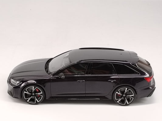 GT Spirit 1/18 Audi RS6 Avant with luggage black simulation model car
