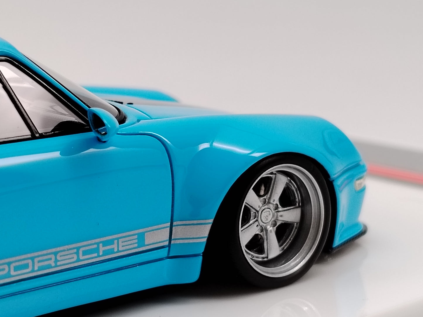 SCM 1/43 Porsche Gunther Werks Limited Edition Simulation Car Model Ornaments