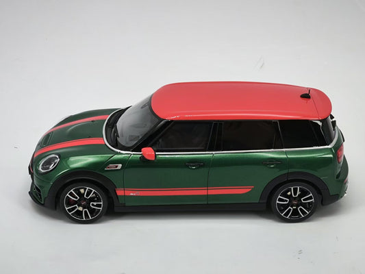 OTTO 1/18 Mini Clubman JCW British Green Resin Car Model