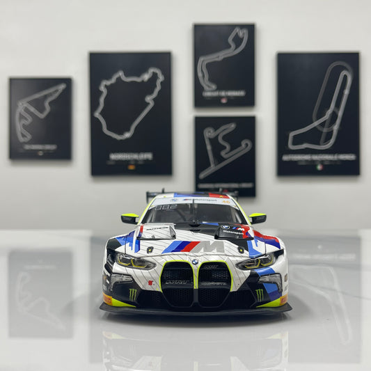 MINICHAMPS 1/18 BMW M4 GT3 TEAM WRT 12H BATHURST 2025 White Paint 110252046