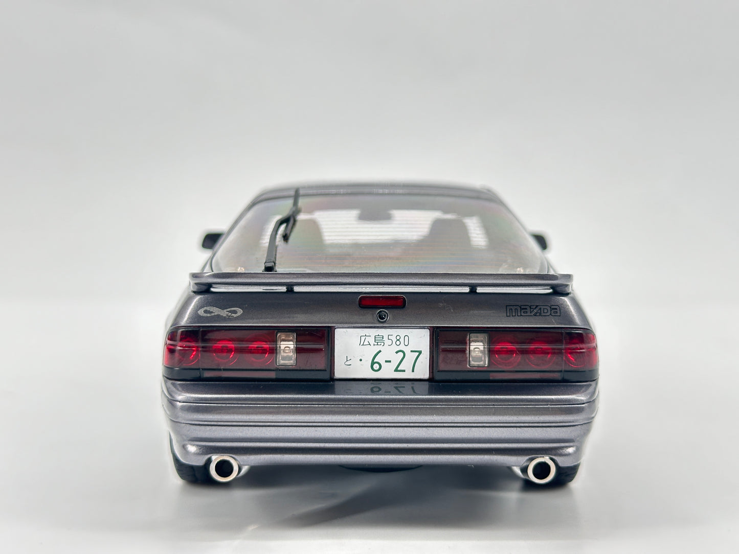 Whelart 1/18 Mazda RX7 HEC Exhibition Version, Gray, Alloy Car Model