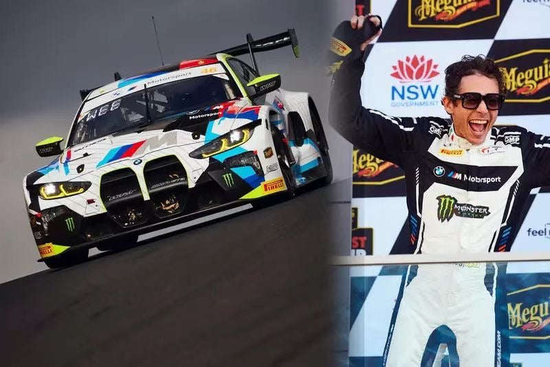 Spark 1/18 BMW M4 GT3 2025 Bathurst Endurance Race runner-up No. 46 Rossi racing car model is now available for pre-order!