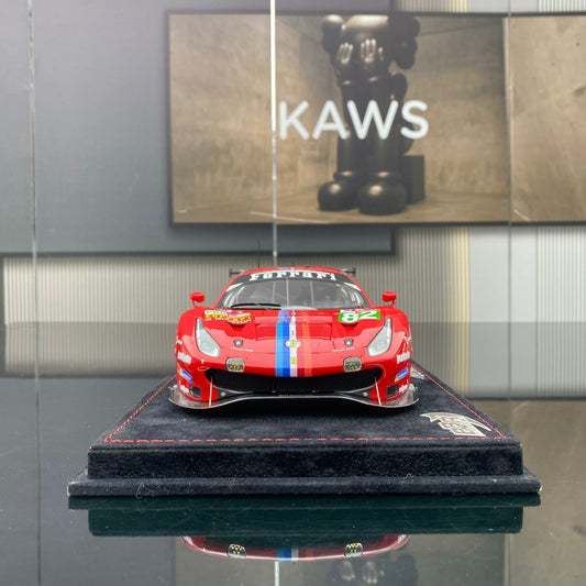BBR 1/18 Ferrari 488 GTE LM GTE PRO Team Risi Le Mans 2020 - N. 82