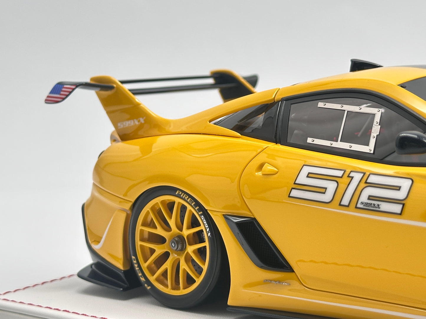 DG 1/18 Ferrari 599 EVO XX Yellow Limited Edition Model Car