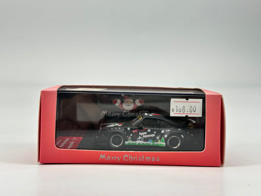 MODEL COLLECT 1/64 Porsche RWB930 Christmas Edition Black Simulation Model MC011