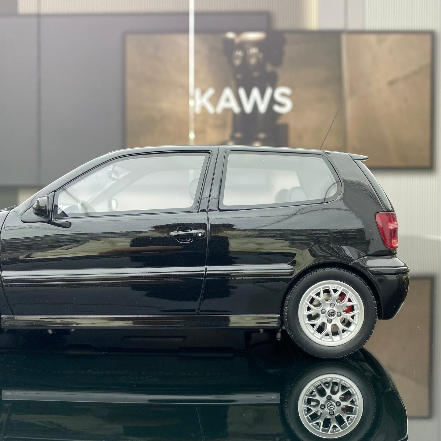 OTTO 1/18 Volkswagen VW Golf POLO N GTI LA7W black resin car model