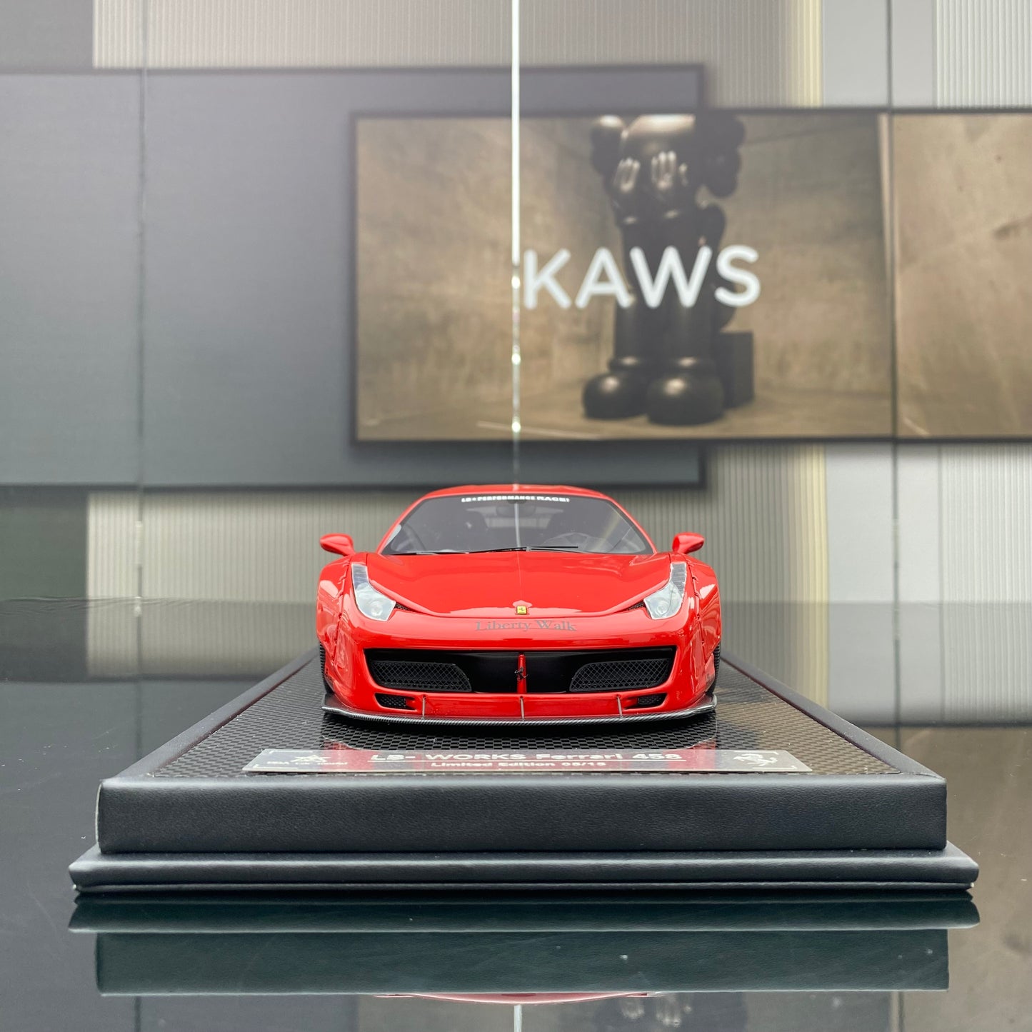 BBA CAR MODEL 1/18 Ferrari 458 GT simulation car model ornaments