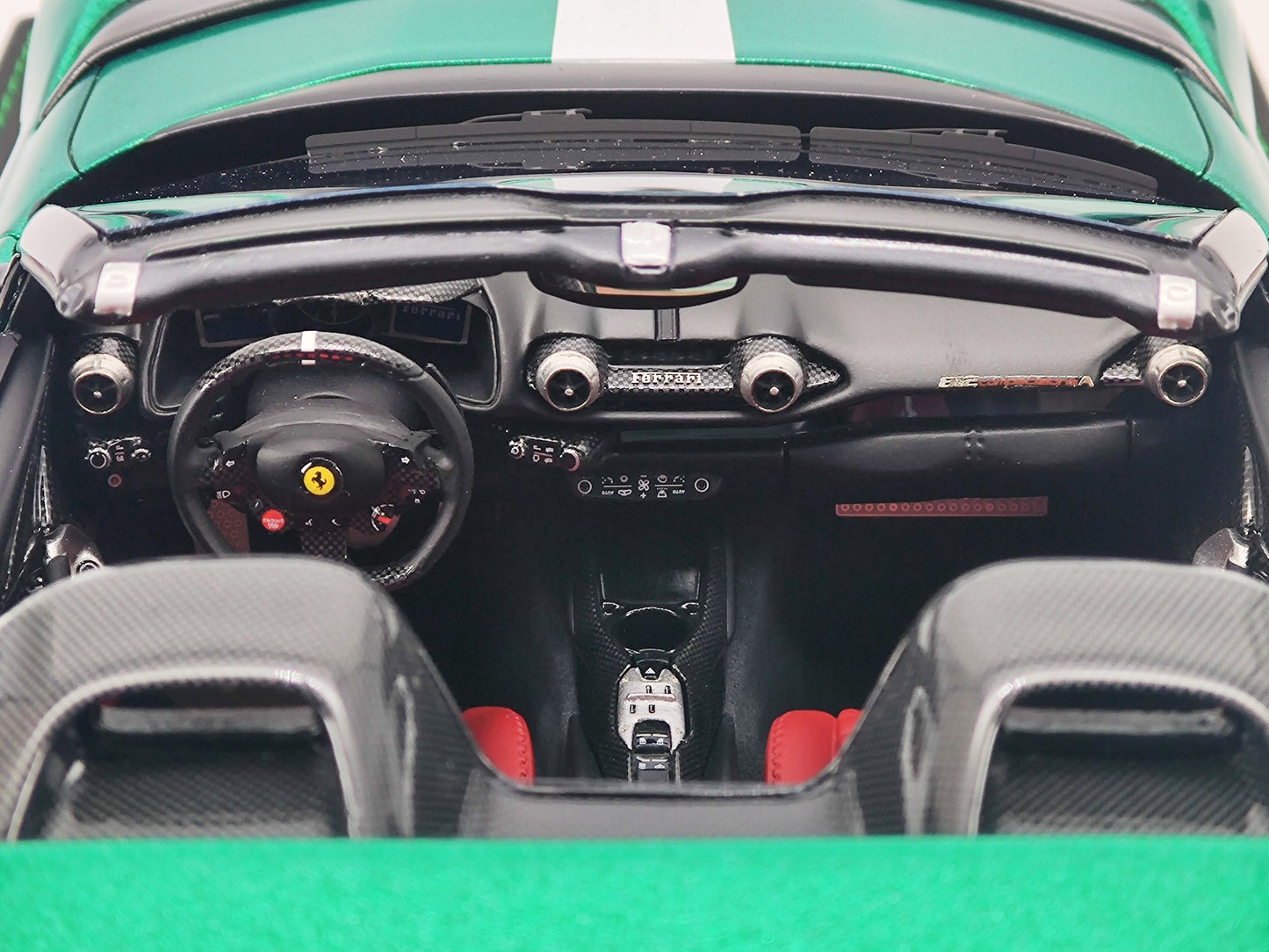 BBR 1/18 Ferrari 812 Competizione Jewel Green Limited Edition Model Car