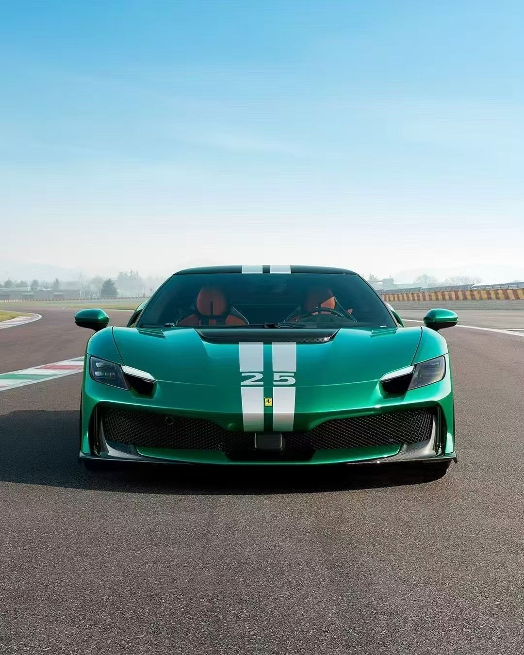 BBR 1/18 Ferrari 296 Speciale launch car Verde Nurburgring with livery