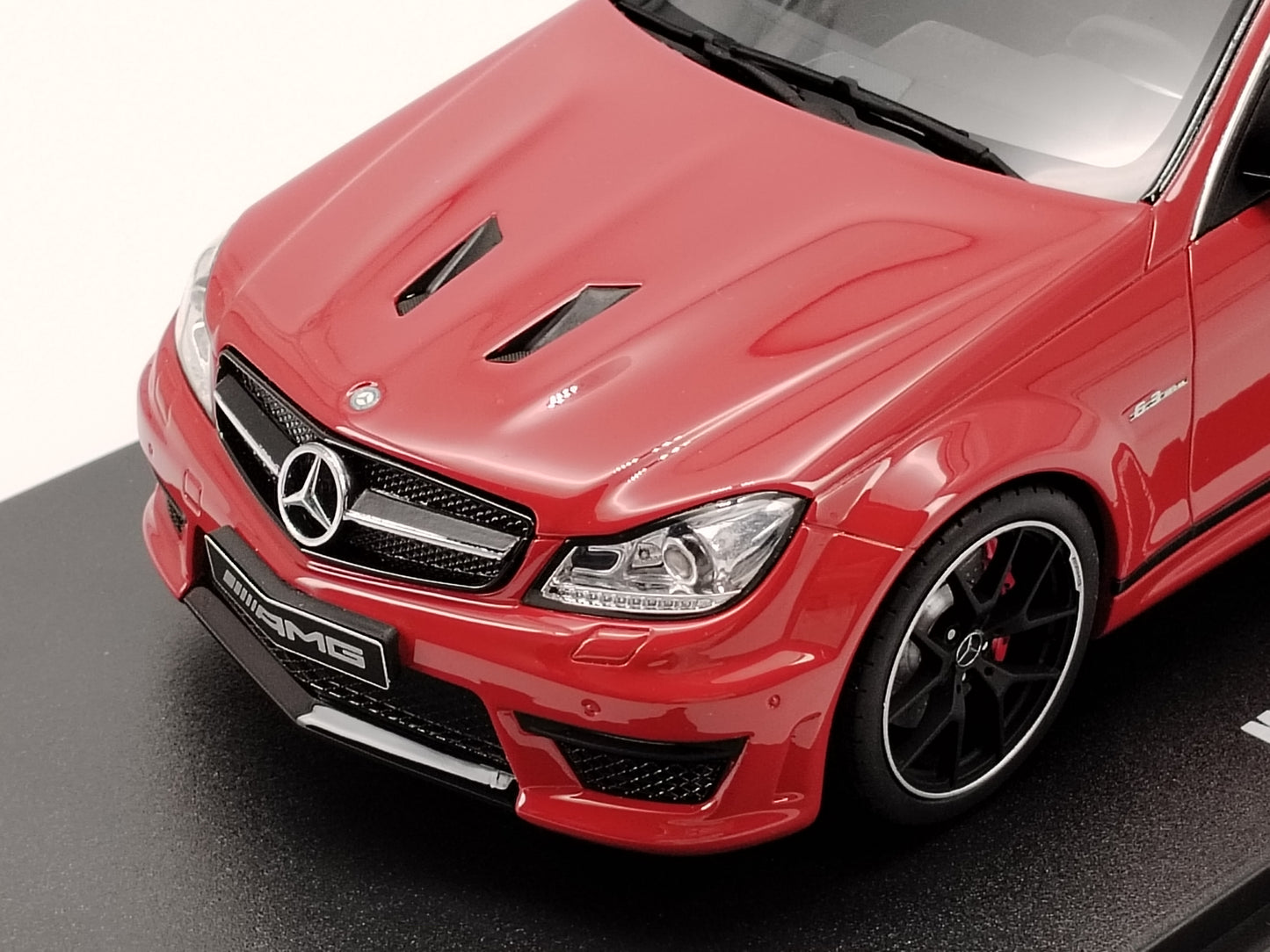 GT Spirit 1/18 Mercedes-Benz C63 AMG Red Resin Car Model
