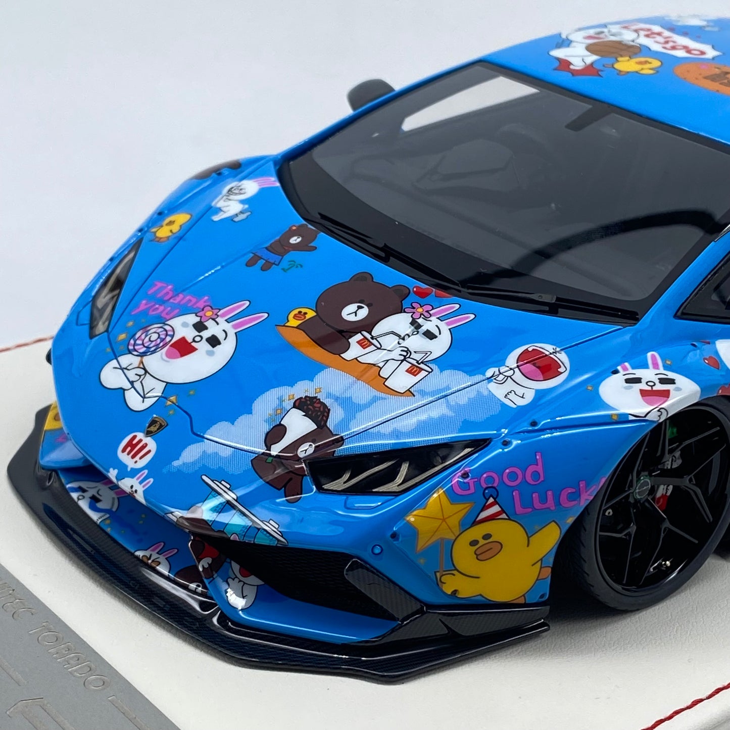 DG 1/18 Lamborghini HURACAN LB+NOVITEC LINE Limited Edition Car Model Collection
