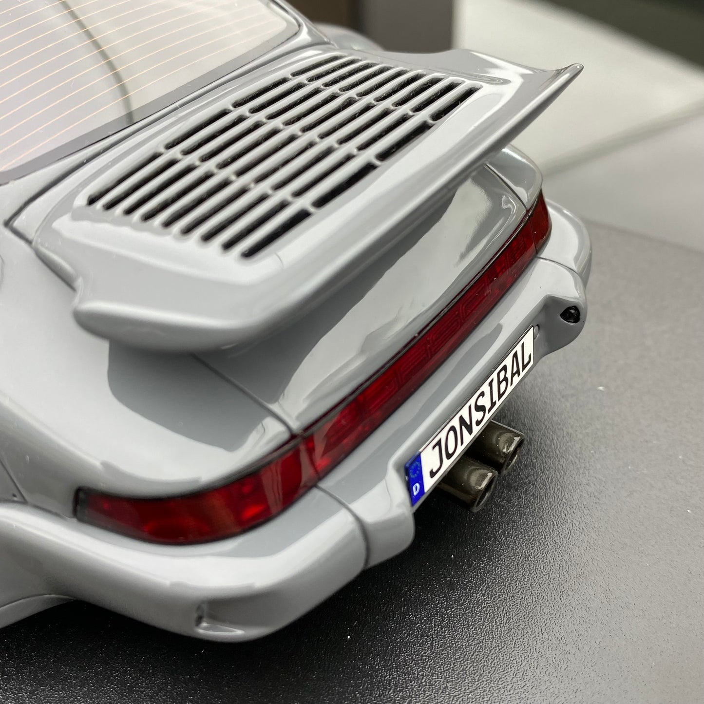 GT Spirit 1/18 Porsche JONSIBAL gray resin simulation car model