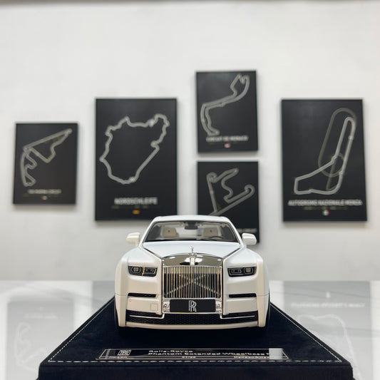 HH Model 1/18 Rolls-Royce Phantom Series II Ivory White HH735
