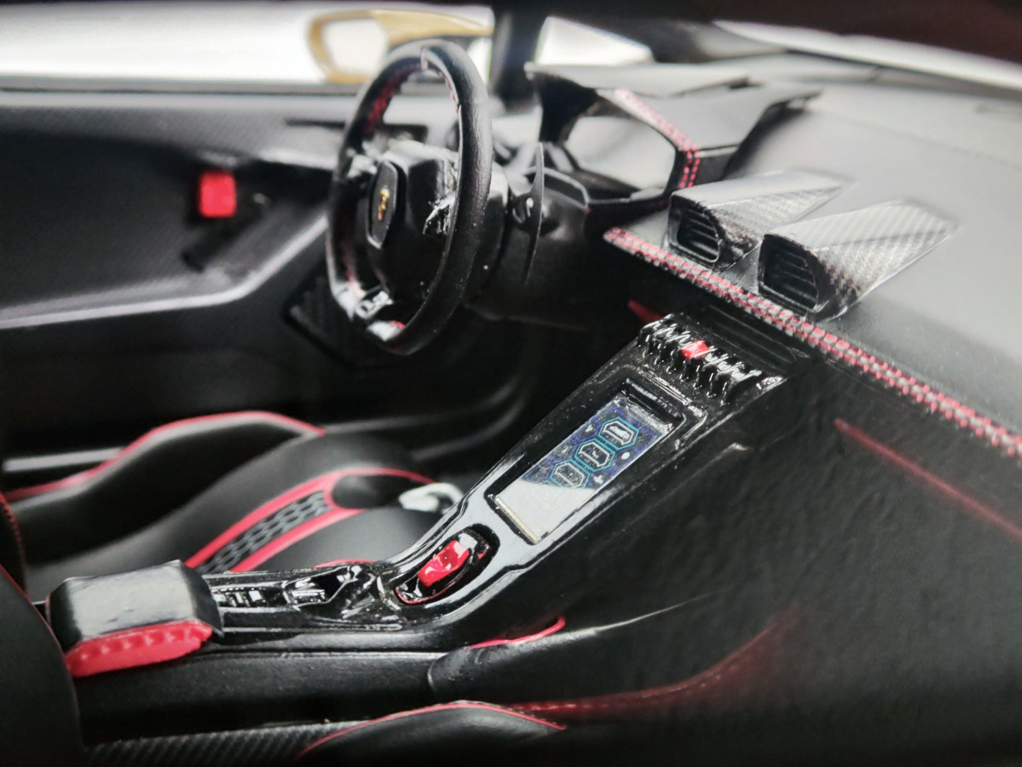 MR 1/18 Lamborghini Huracan LP640-2 Tecnica Simulation Model Car