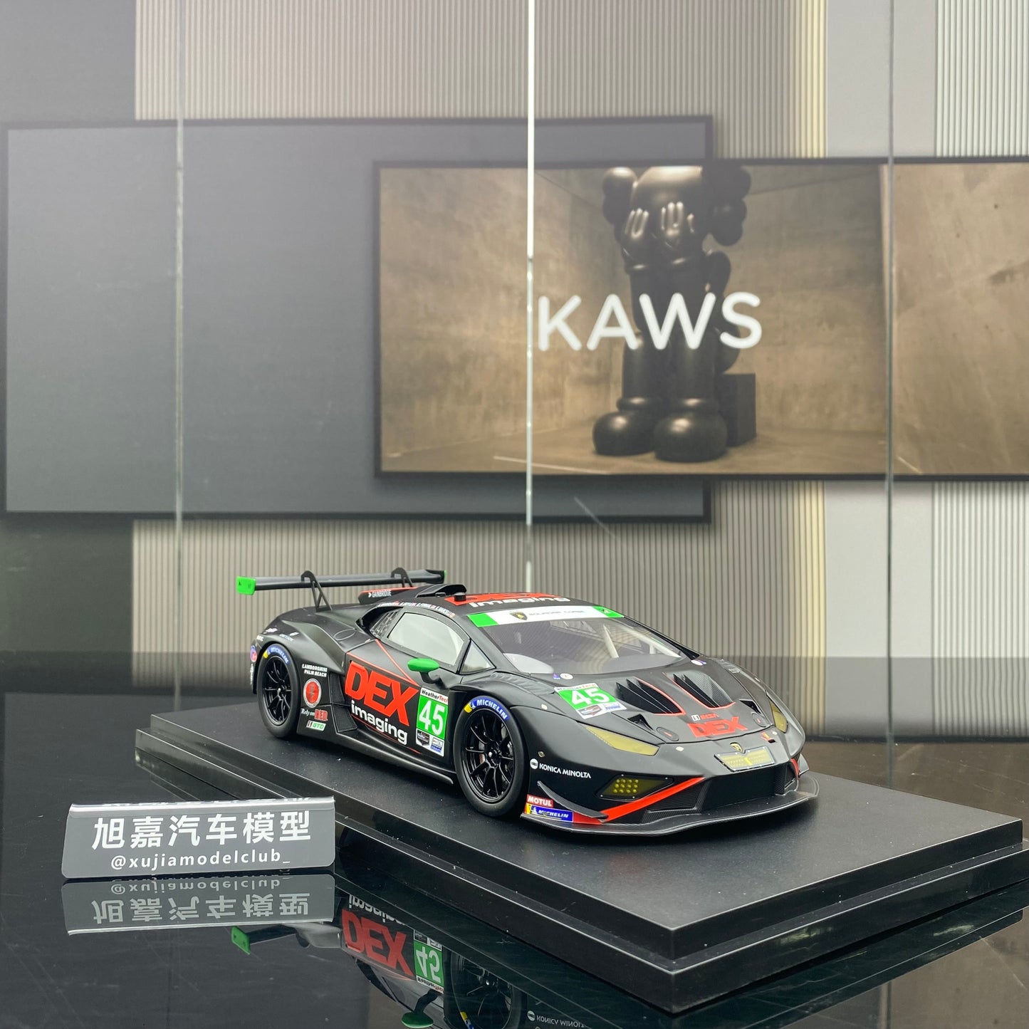 Topspeed 1/18 Lamborghini Huracan GT3EVO2 #45 Premium Simulation Car Model