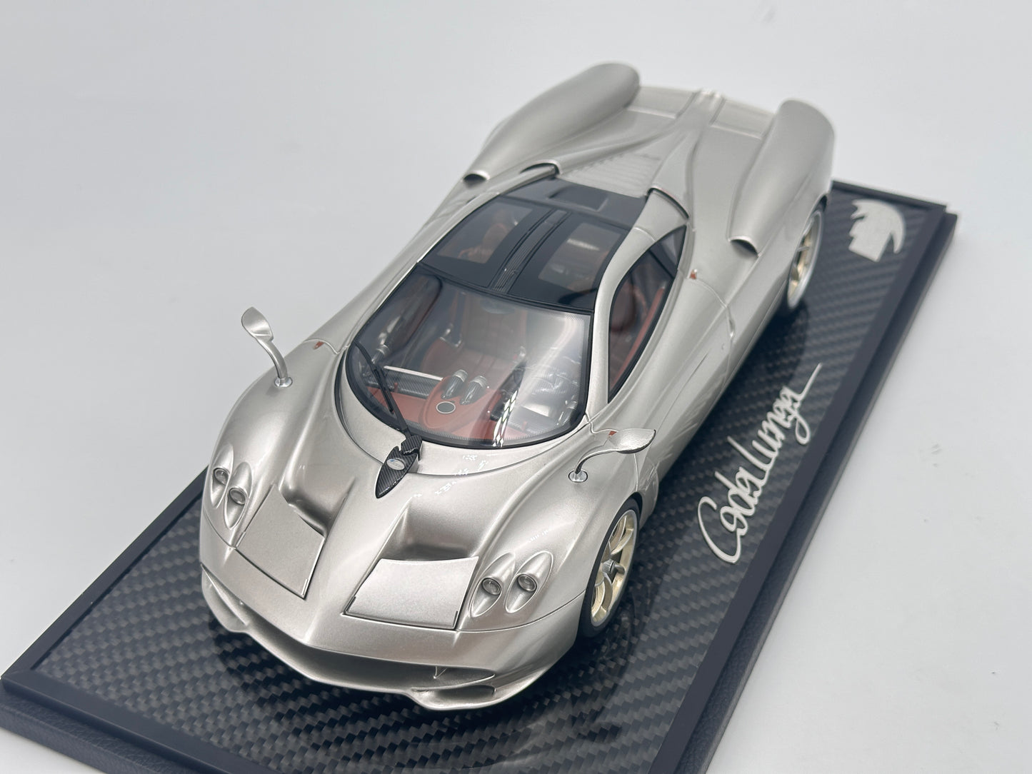 BBR 1/18 Pagani Huayra Codalunga Carbon Base Gold Limited Edition Car Model