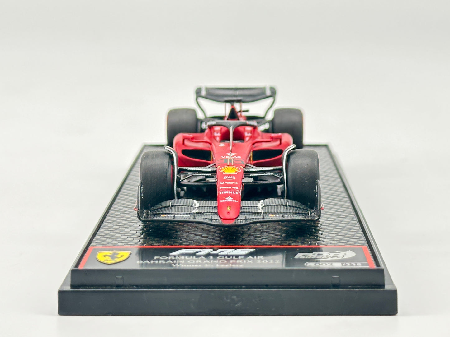 BBR 1/43 Ferrari SF-75 G.P BAHRAIN racing car simulation car model BBRC275ACH