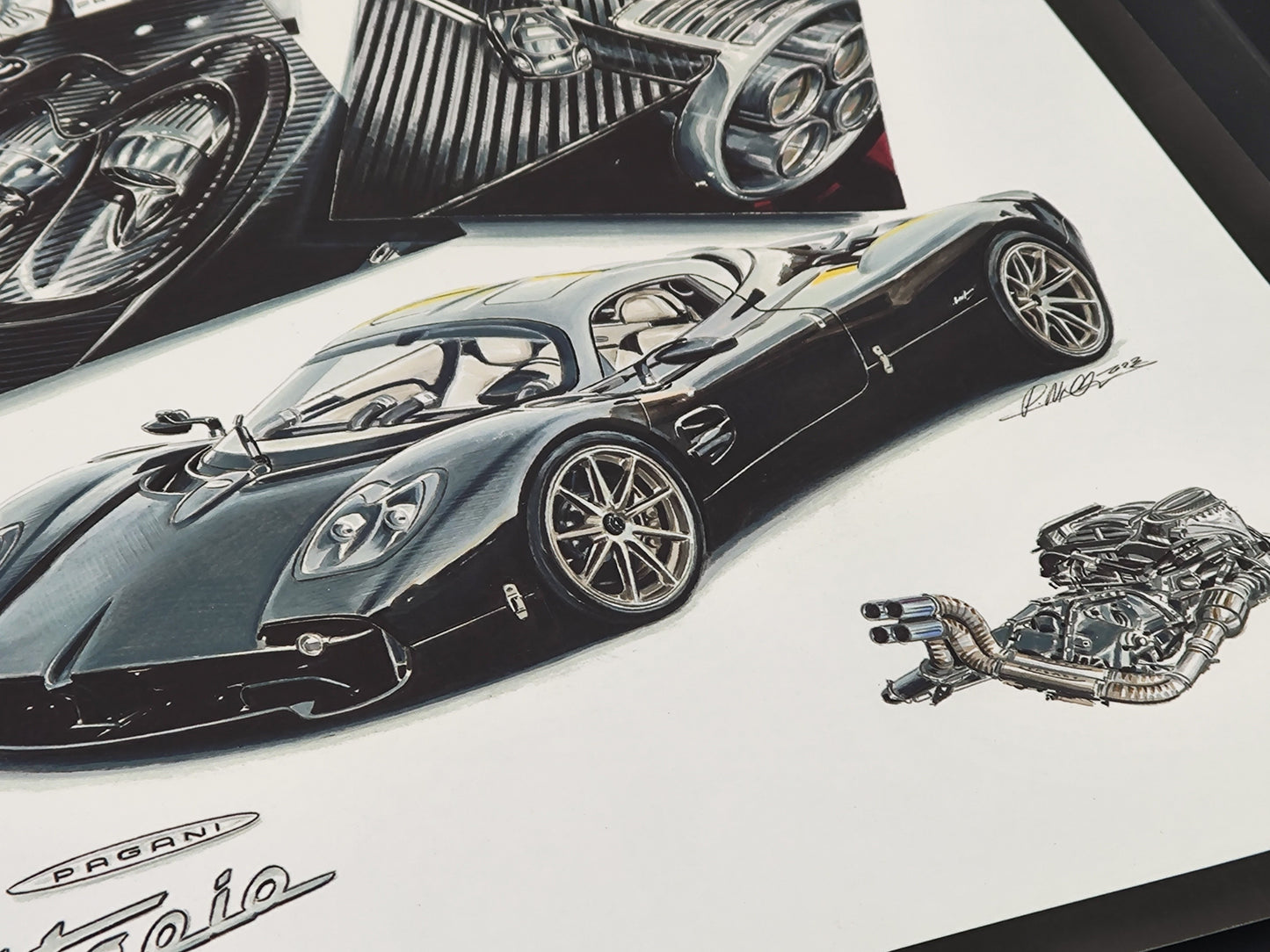 ZP 1/43 Pagani Utopia Hong Kong Launch Owner's Set Limited Model Car