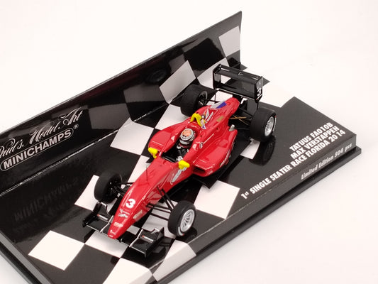MINICHAMPS 1/43 TATUUS FA010B - RACE FLORIDA Red Alloy Model Car