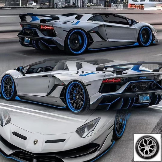 DM 1/18 Lamborghini SVJ supercar limited edition simulation car model ornament