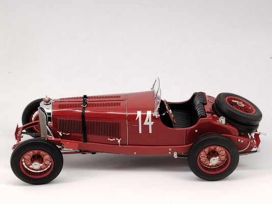 CMC 1/18 Mercedes Benz SSK #14 Red Alloy Model Car
