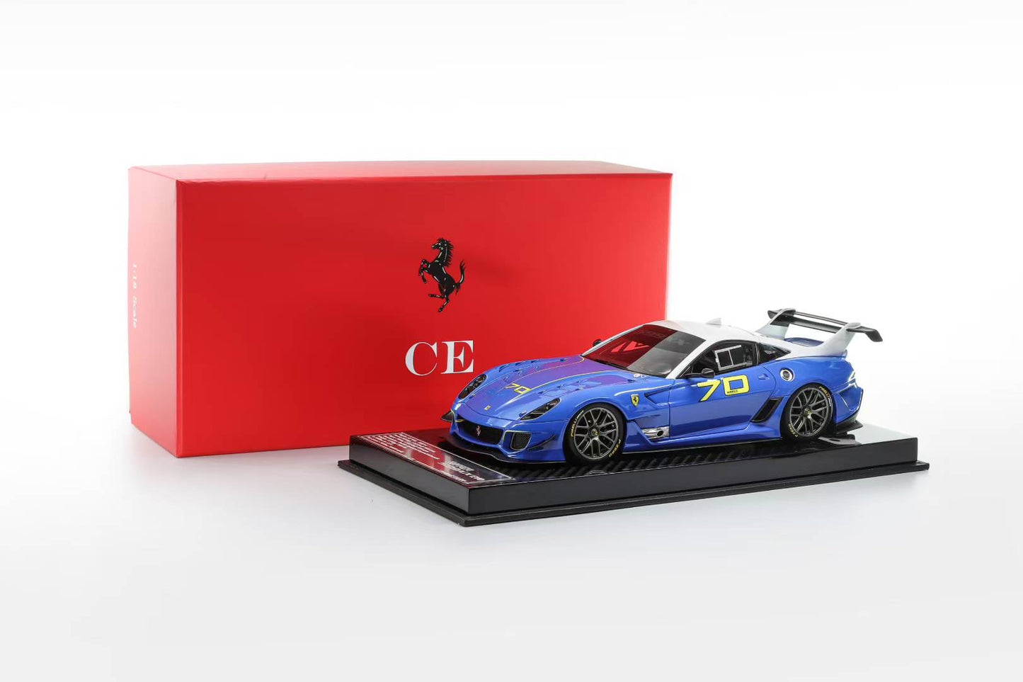 CE 1/18 Ferrari 599XXEVO Limited Edition Car Model Collectible