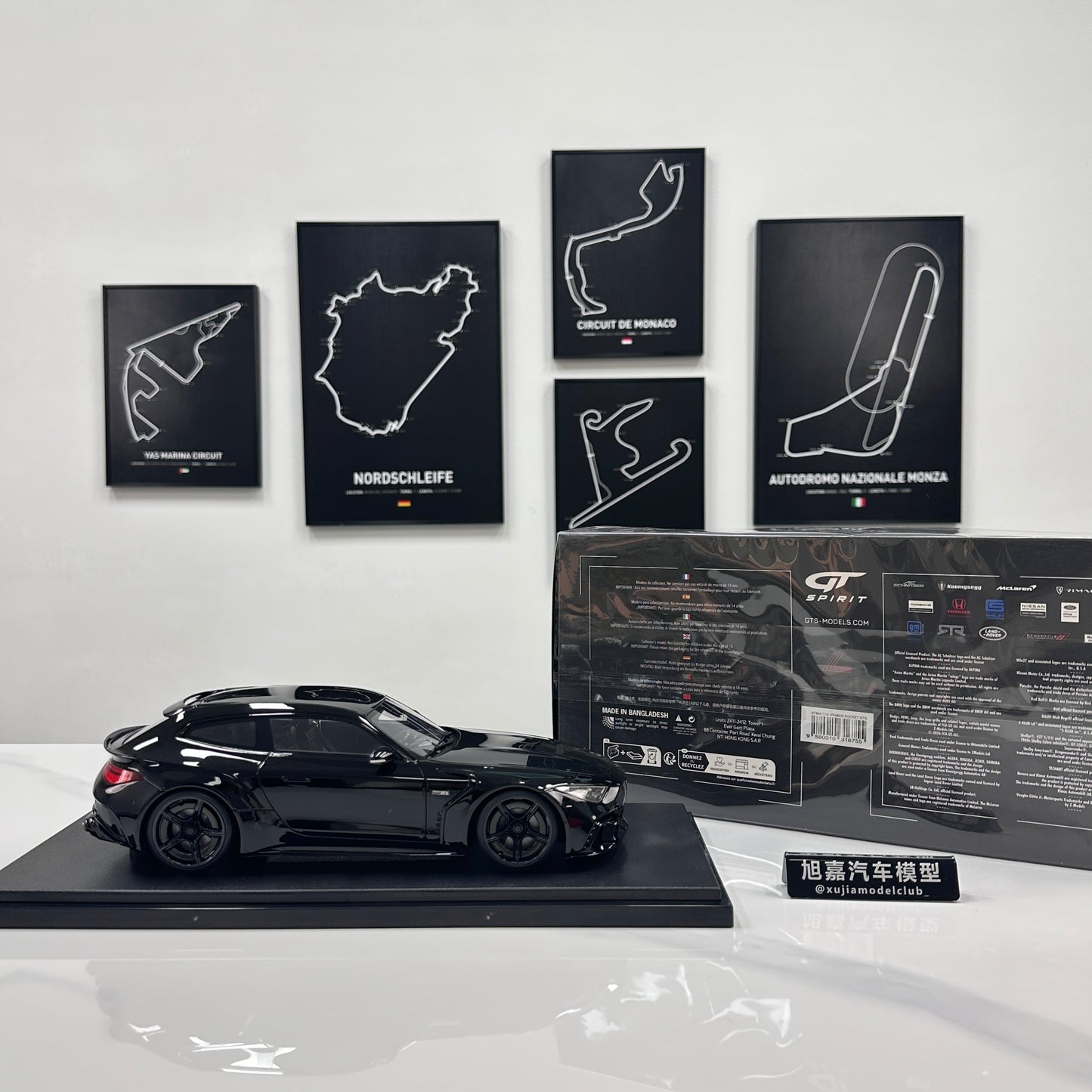 GT Spirit 1/18 Brabus Rockt GTS Black GT544