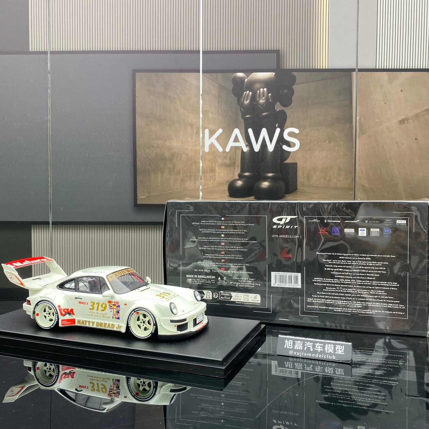 GT spirit 1/18 Porsche RWB natty dread junior car model GT489