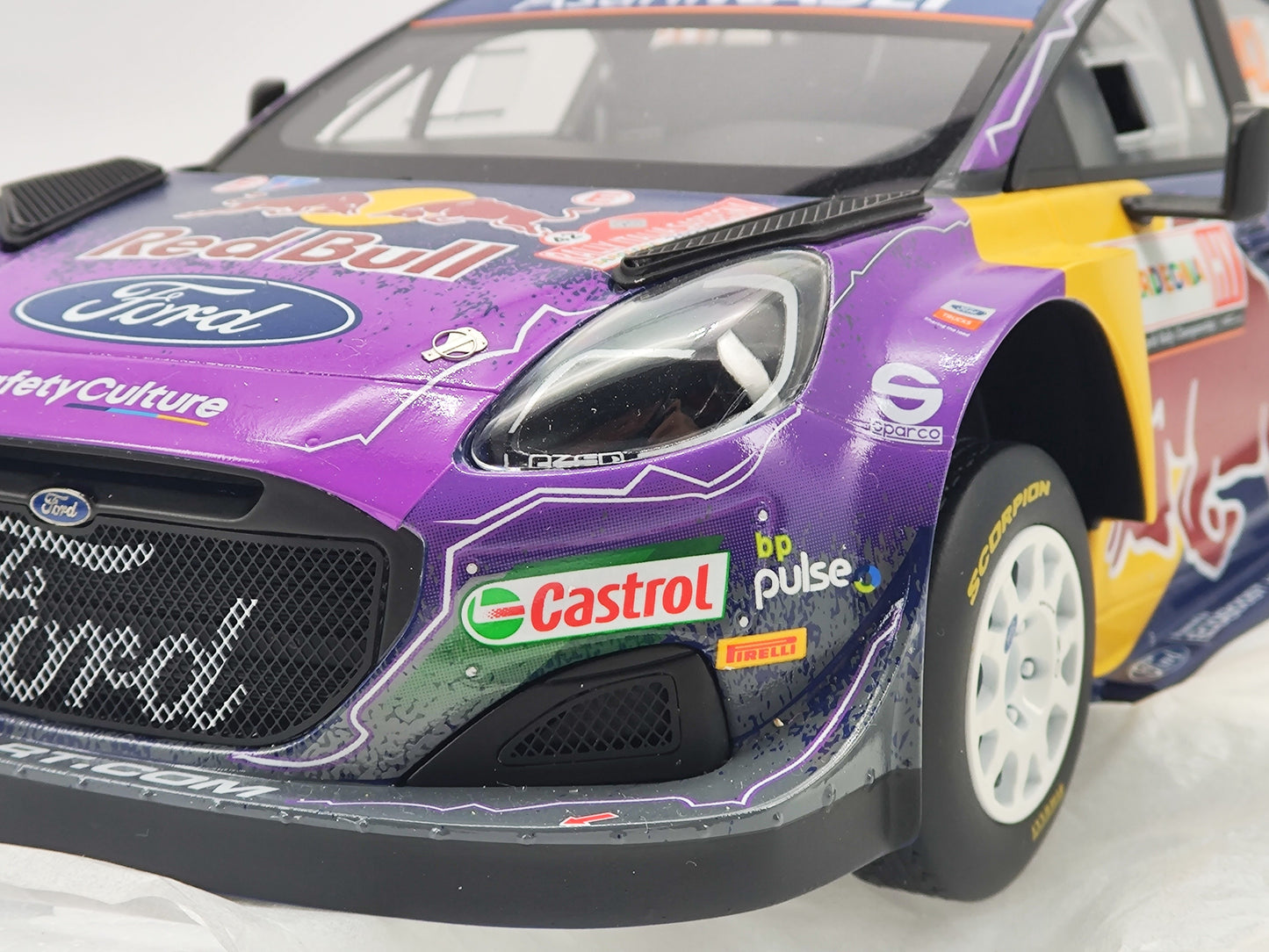 Topspeed 1/18 Ford Puma Rally1 #42 Scale Model Car