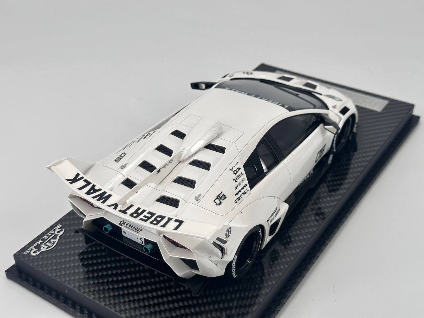 VIP 1/18 Lamborghini Murcielago GT EVO Pearl White Resin Model VIP171