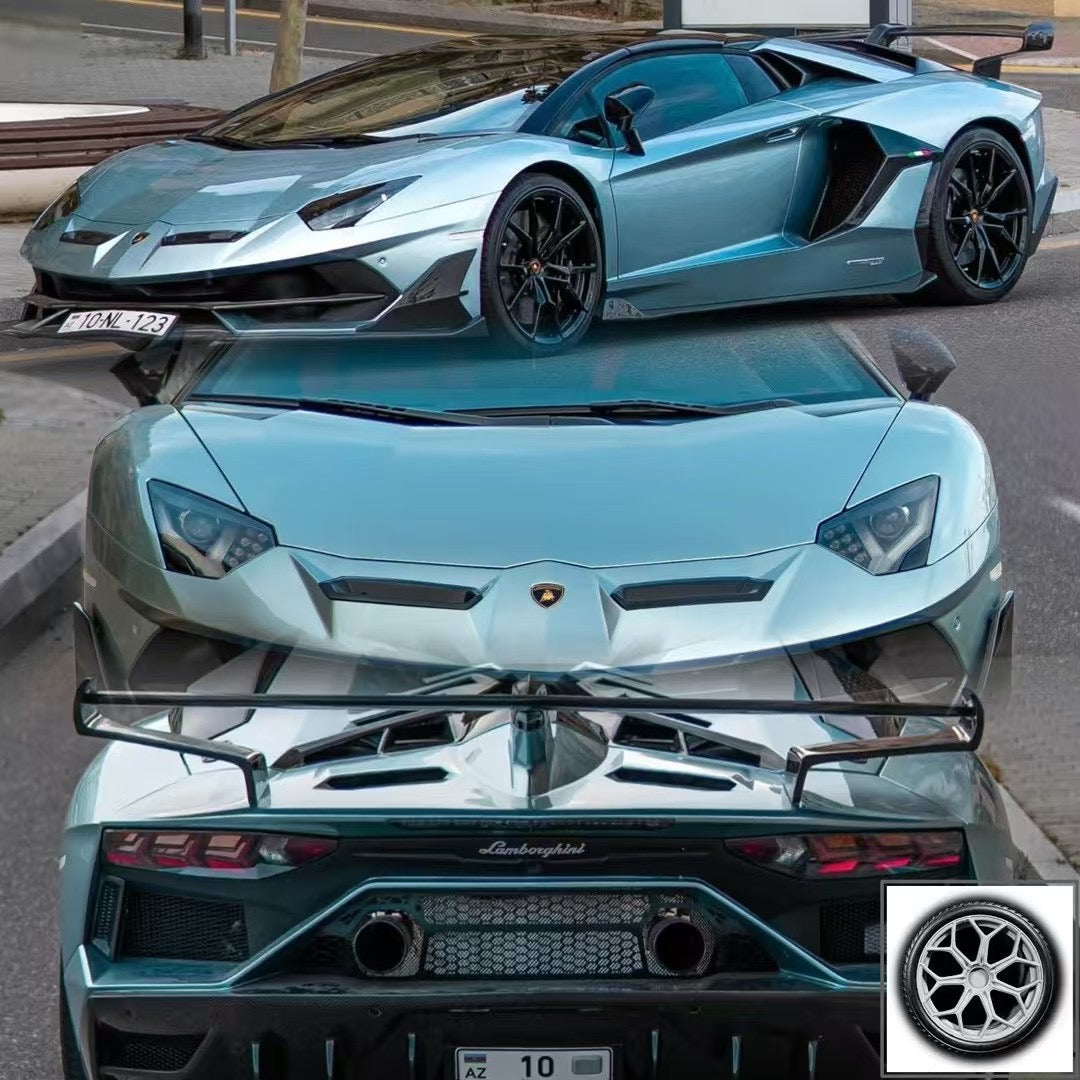DM 1/18 Lamborghini SVJ supercar limited edition simulation car model ornament