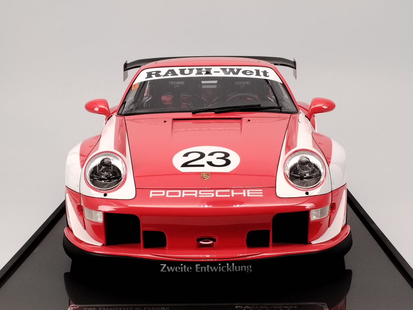 TIMOTHY&PIERRE 1/8 Porsche RWB 993 Red Limited Edition Car Model Collectible