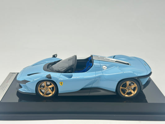 Amalgam 1/18 Ferrari Daytona SP3 Light Blue Limited Edition Car Model