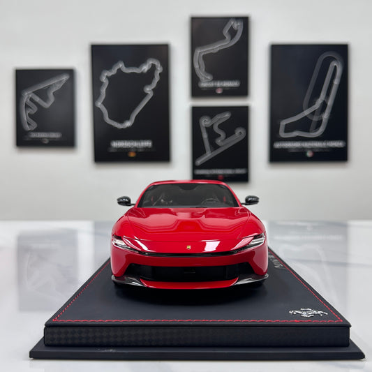 BBR 1/18 Ferrari Amalfi Standard Red P18272A2